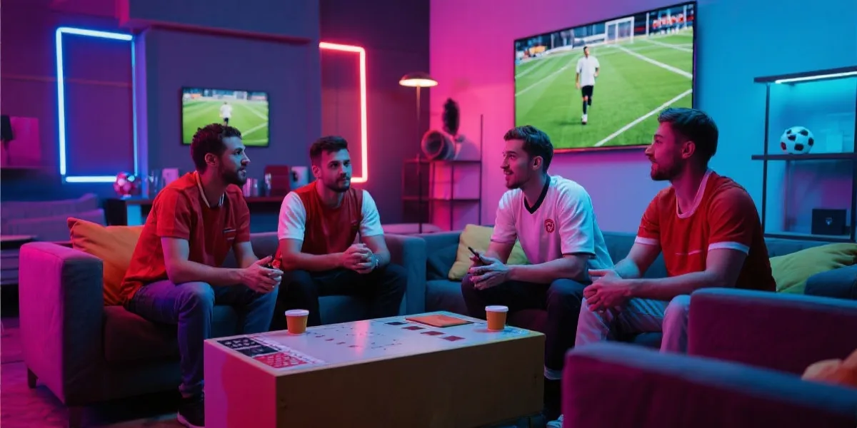 体育爱好者讨论预测